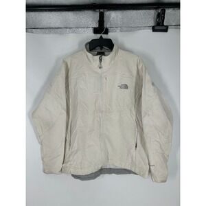 The North Face Apex Bionic Soft Shell Jacket Womens XL TNF Apex White Full Zip